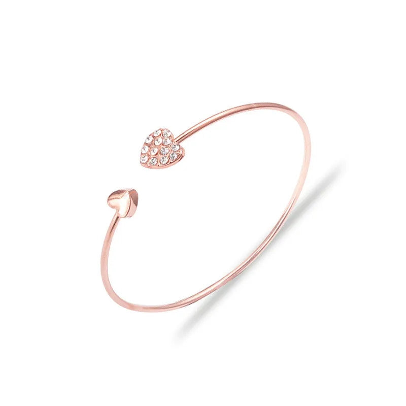 Heart spade bracelet