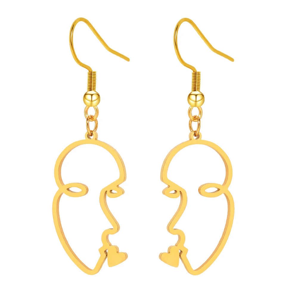 Bisous d'amour earings