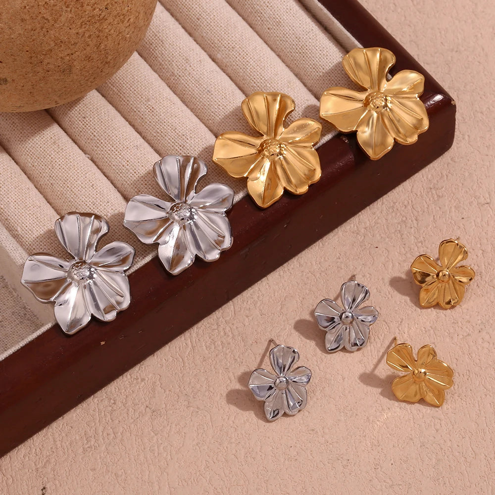 Flower earings